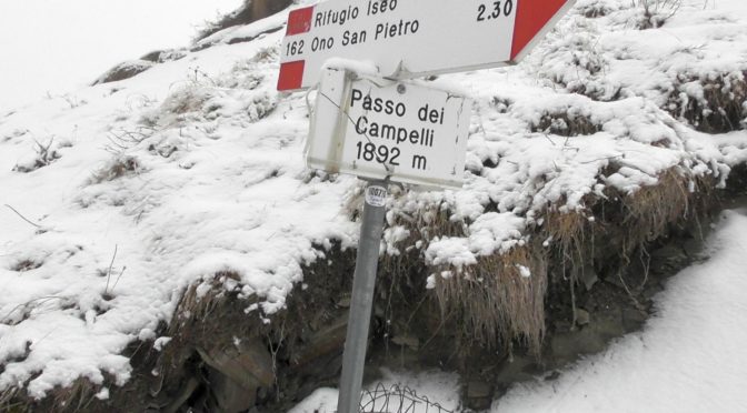 Passo Campelli m 1852